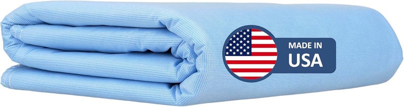 AbsorbEase وسادات تحتية قابلة للغسل وإعادة الاستخدام XL 36"x54" مقاومة للماء وامتصاص السائل وسادة سرير كبيرة مع وسادات ثقيلة من 4 طبقات للبالغين وكبار السن والأطفال والحيوانات الأليفة (عبوة من 1 - 36x54) - Image 4